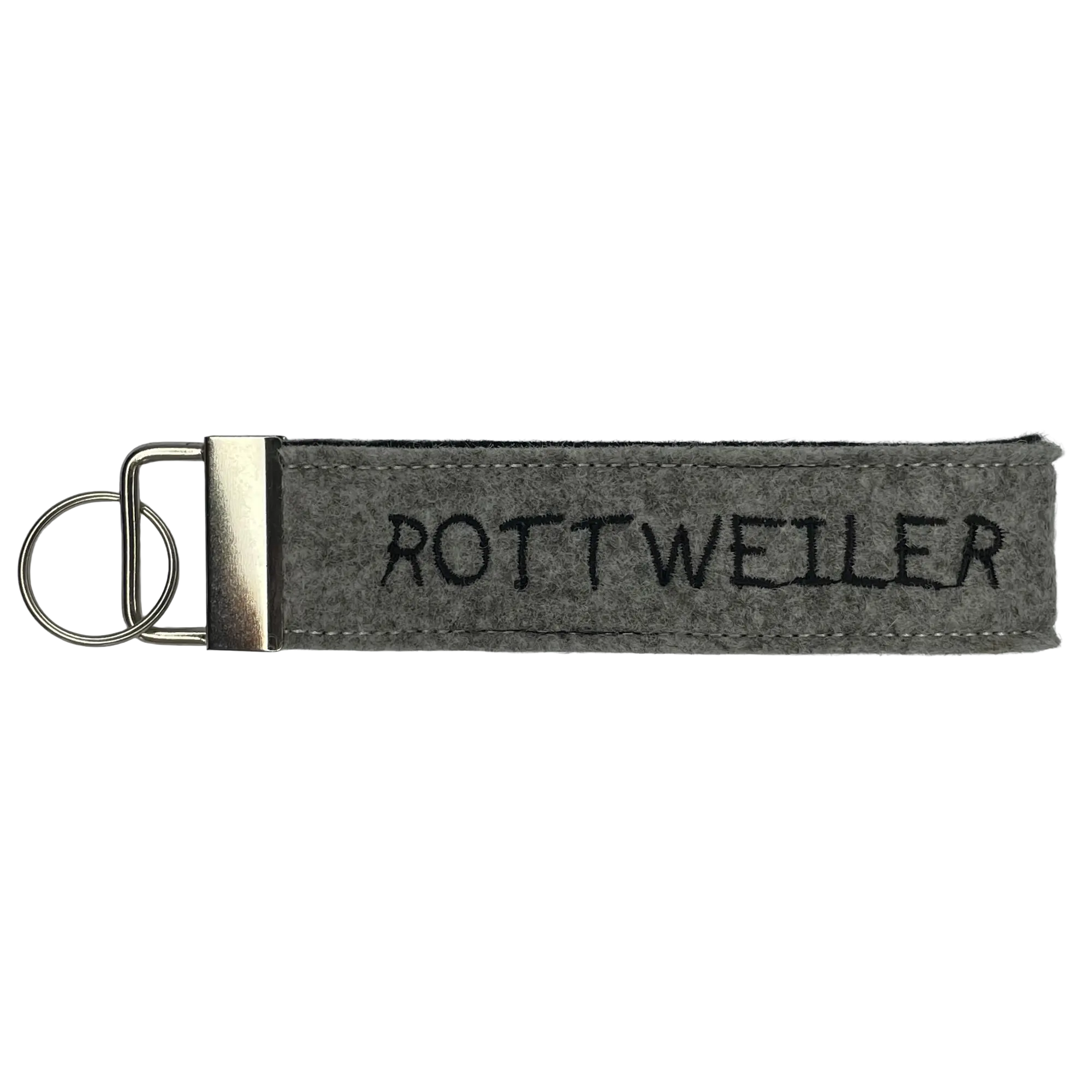 Filz Schlüsselanhänger Rottweiler