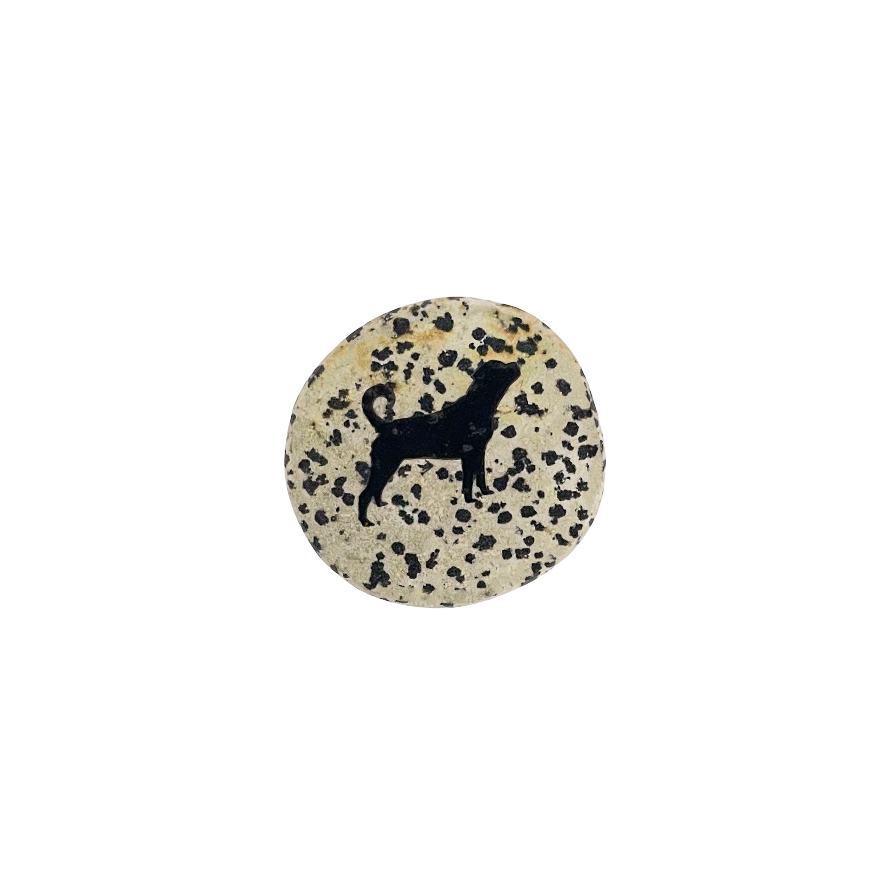 Edelsstein Rottweiler Druck beige Edelsstein Rottweiler Druck beige