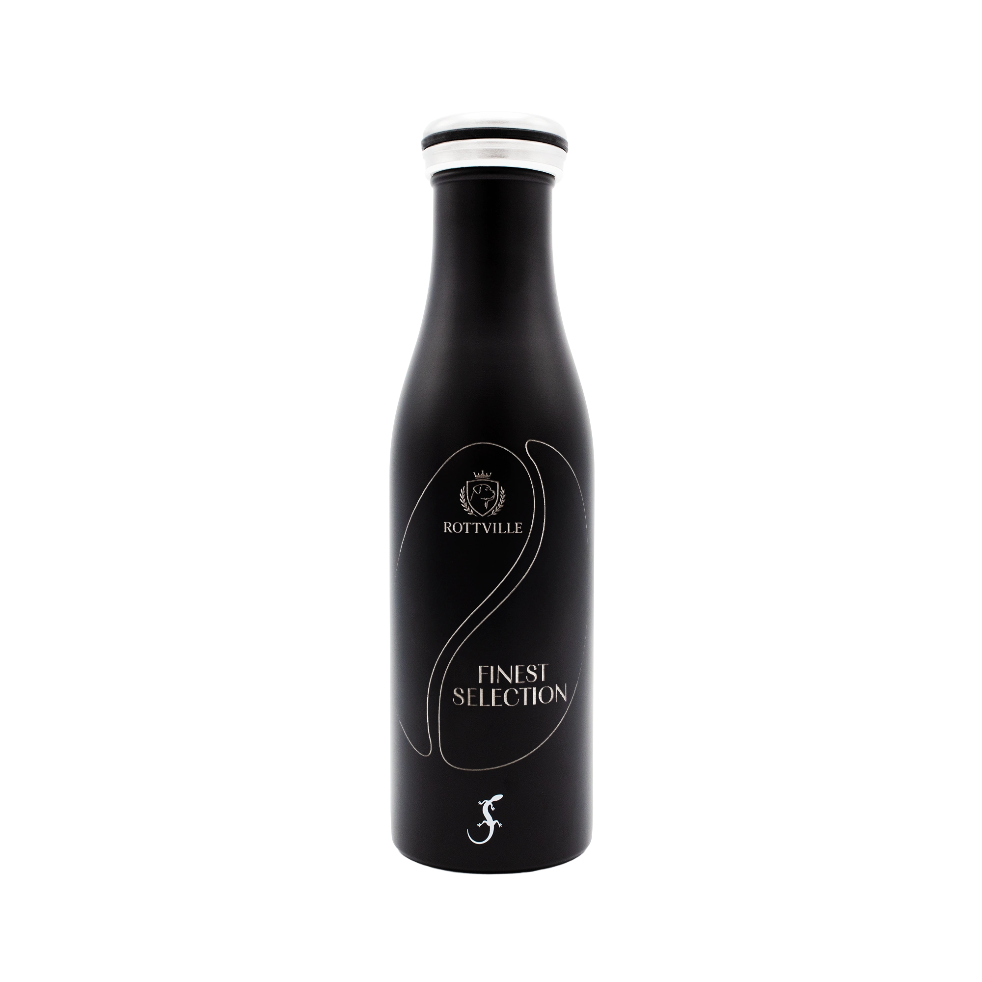 ROTTVILLE Isolierflasche, Finest Selection, Schwarz, 0,5l ROTTVILLE Isolierflasche, Finest Selection, Schwarz, 0,5l