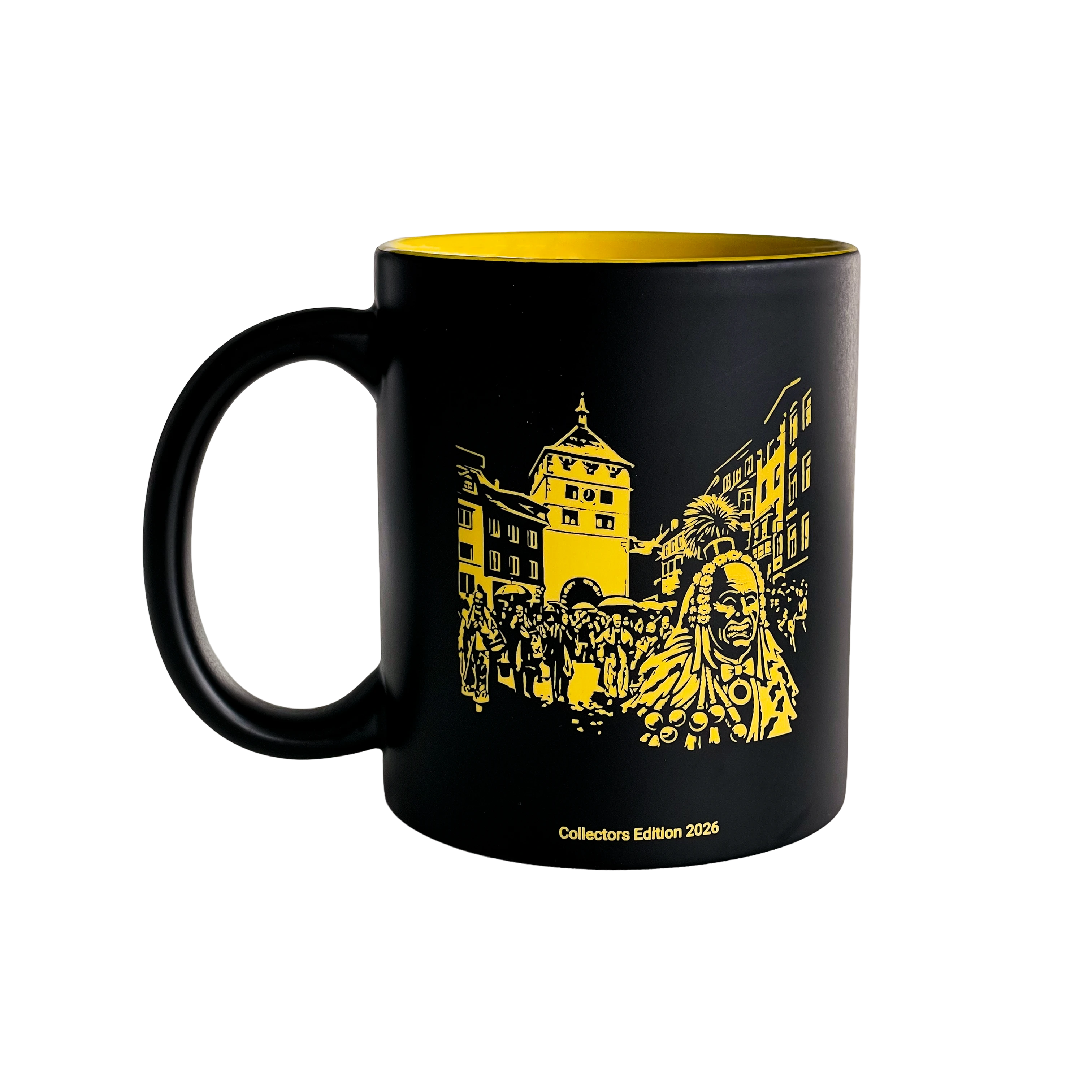 Fasnet-Tasse, Biss unterm Schwarzen Tor Fasnet-Tasse, Biss unterm Schwarzen Tor