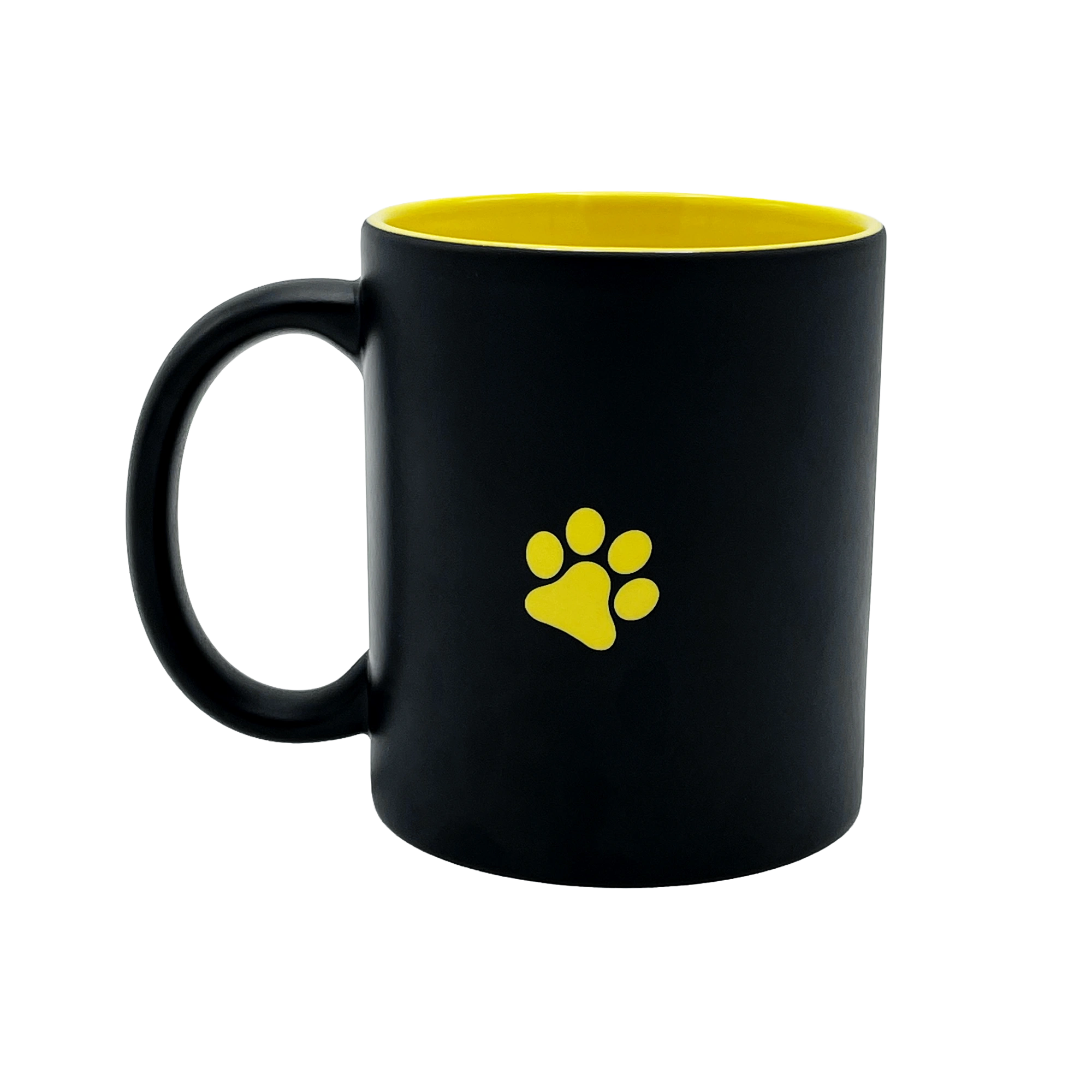 MILO Tasse, Schwarz mit gelben Details