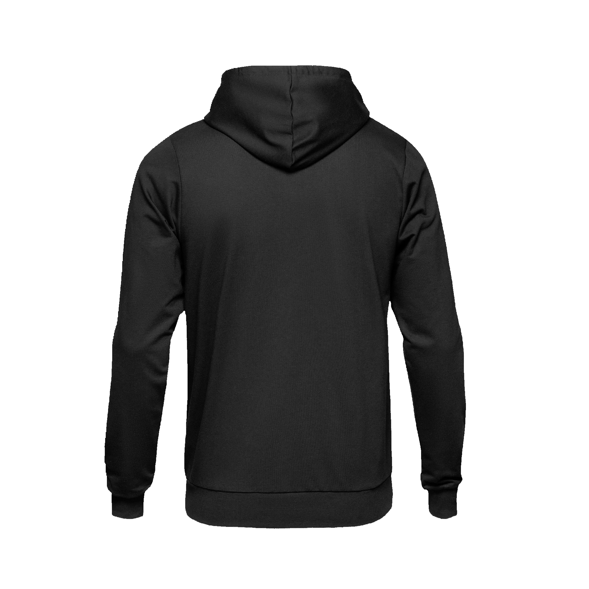ROTTVILLE Hoodie, Unisex, Schwarz mit silbernen Details, M