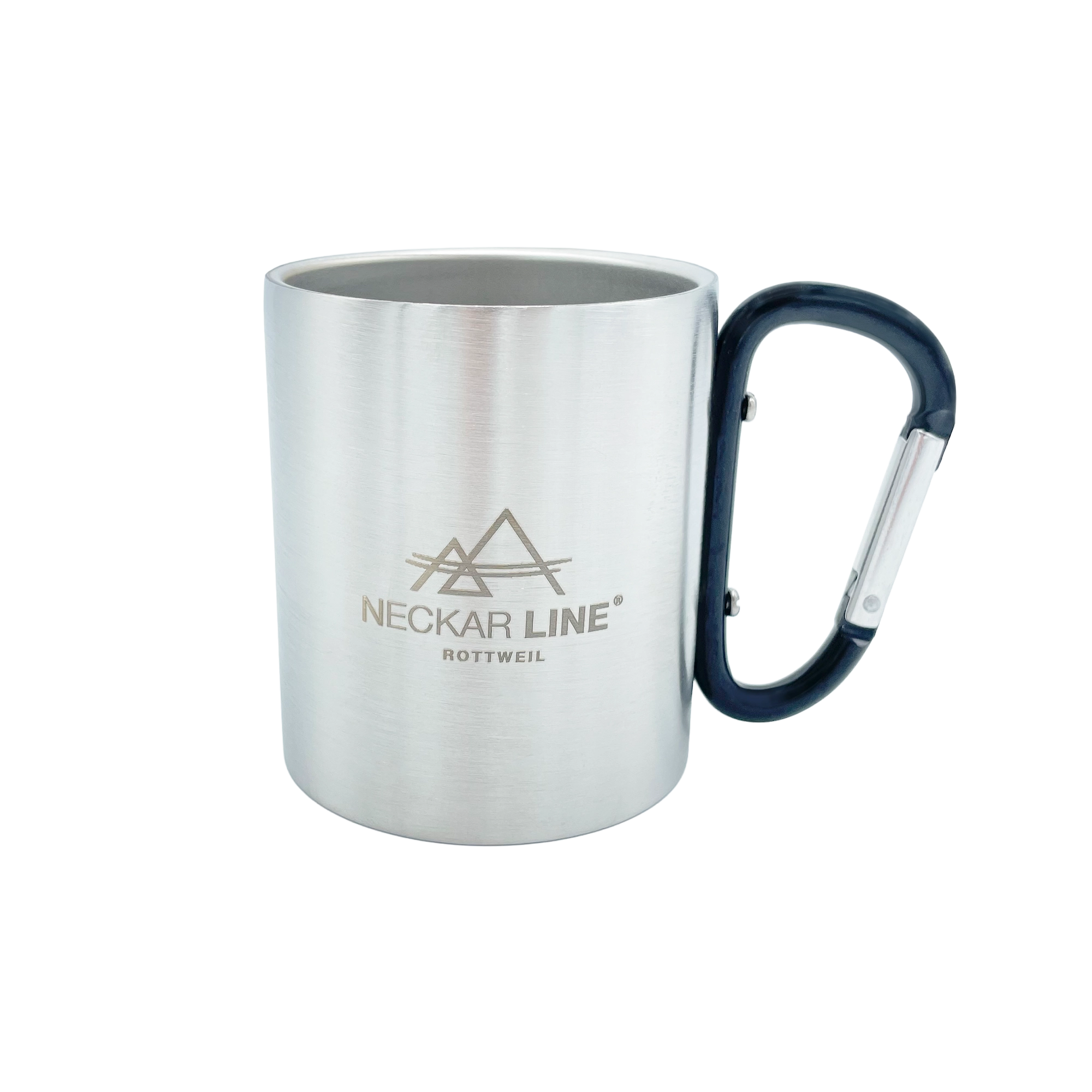 Neckarline Metalltasse mit Karabinergriff