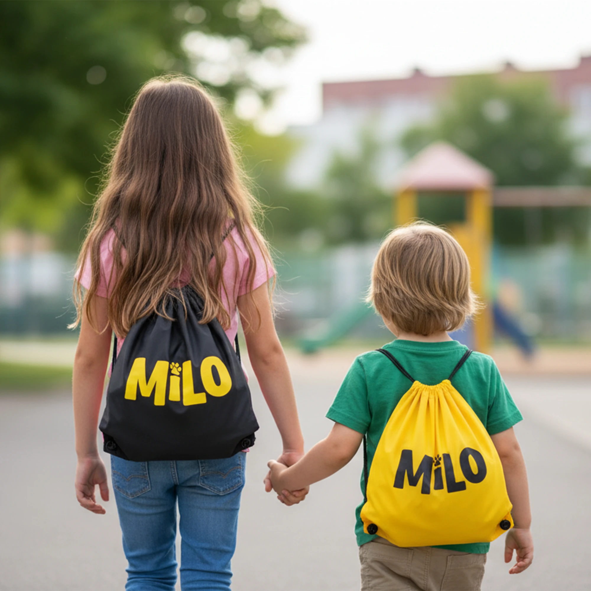 MILO Sportbeutel mit Kordelzug - Schwarz MILO Sportbeutel mit Kordelzug - Schwarz