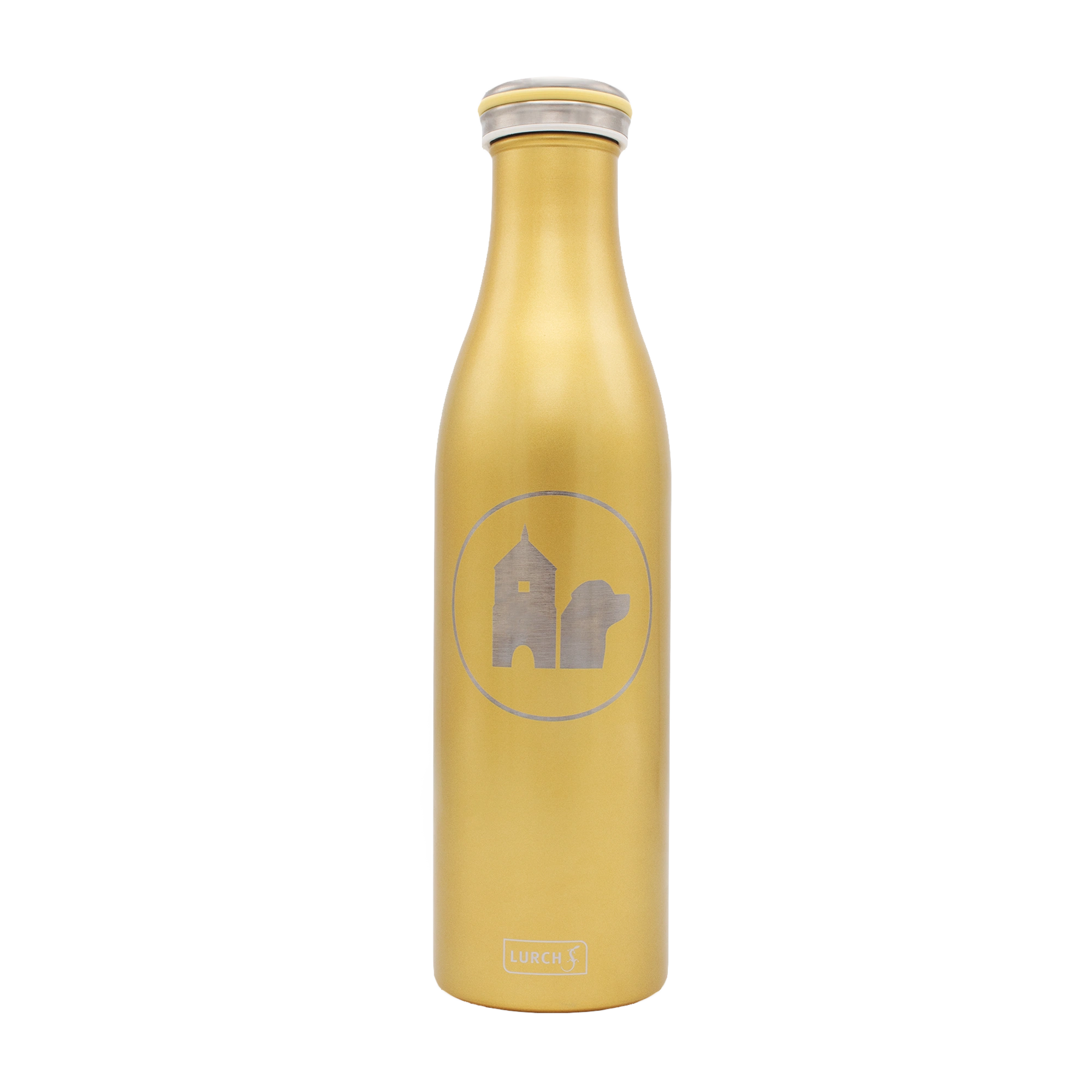 RW-Shop Isolierflasche, Rottweiler-Shop Signet, 0,75l