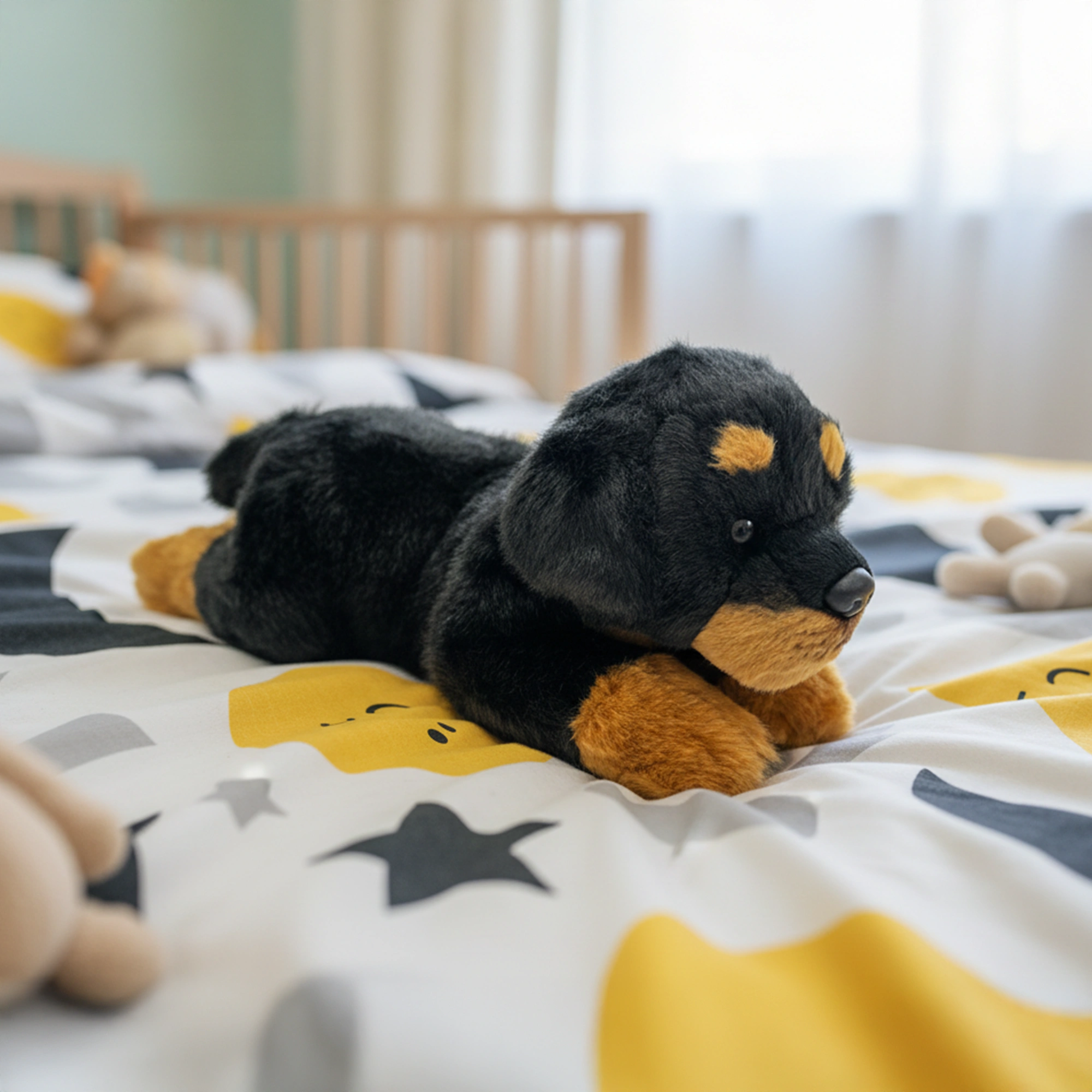 Rottweiler Stofftier - Groß Rottweiler Stofftier - Groß